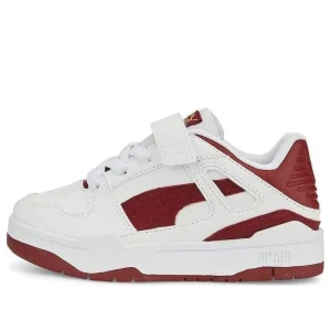 (PS) PUMA Slipstream Suede 'White Intense Red' 388684-02