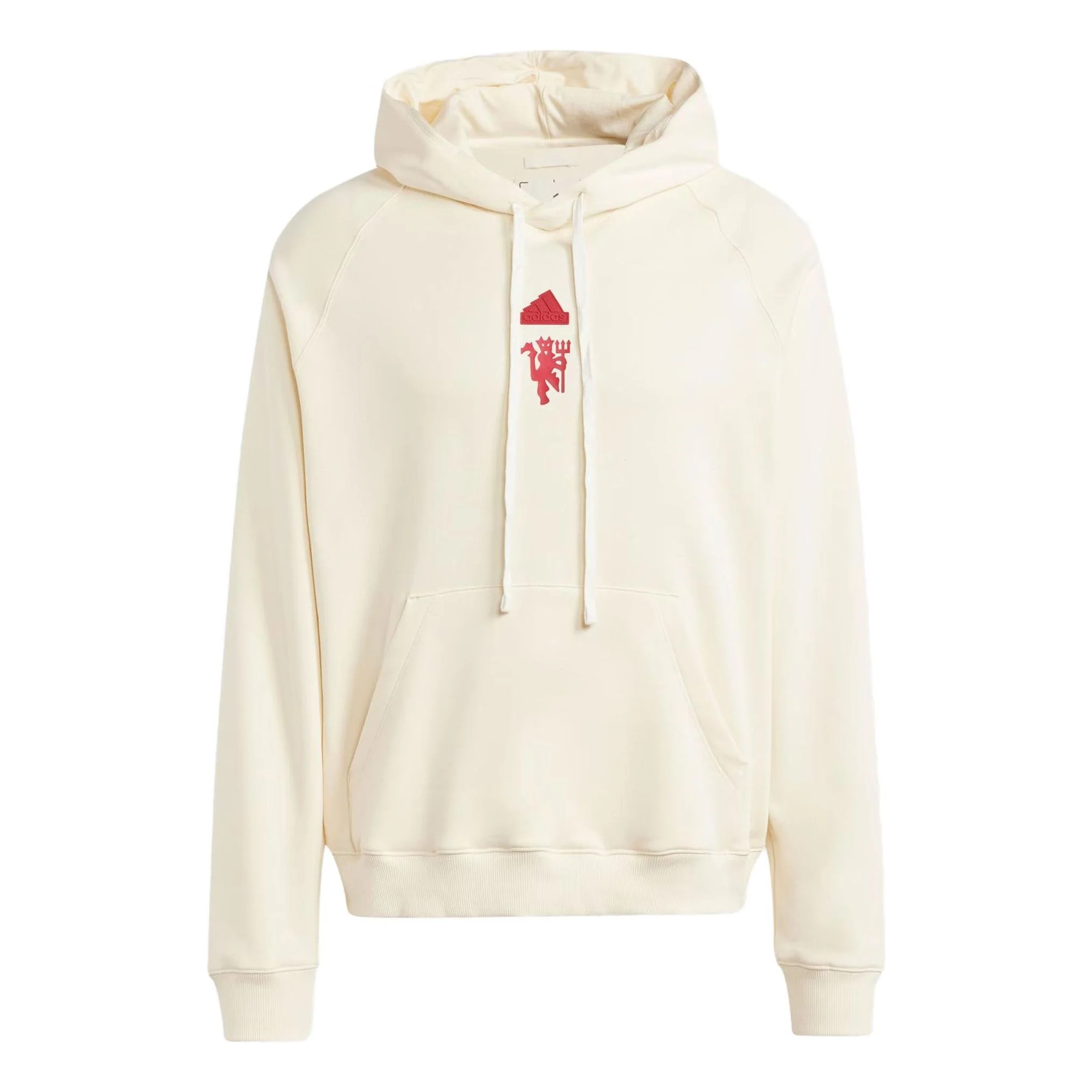 adidas Manchester United LFSTLR Hoodies Asia Sizing 'White Red' IA8545