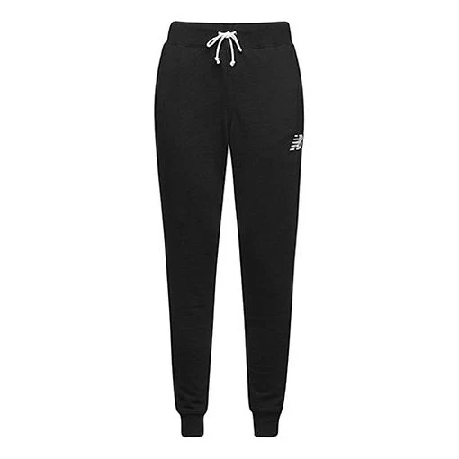 New Balance Essentials French Terry Sweatpants Asia Sizing 'Black' MP83984-BK