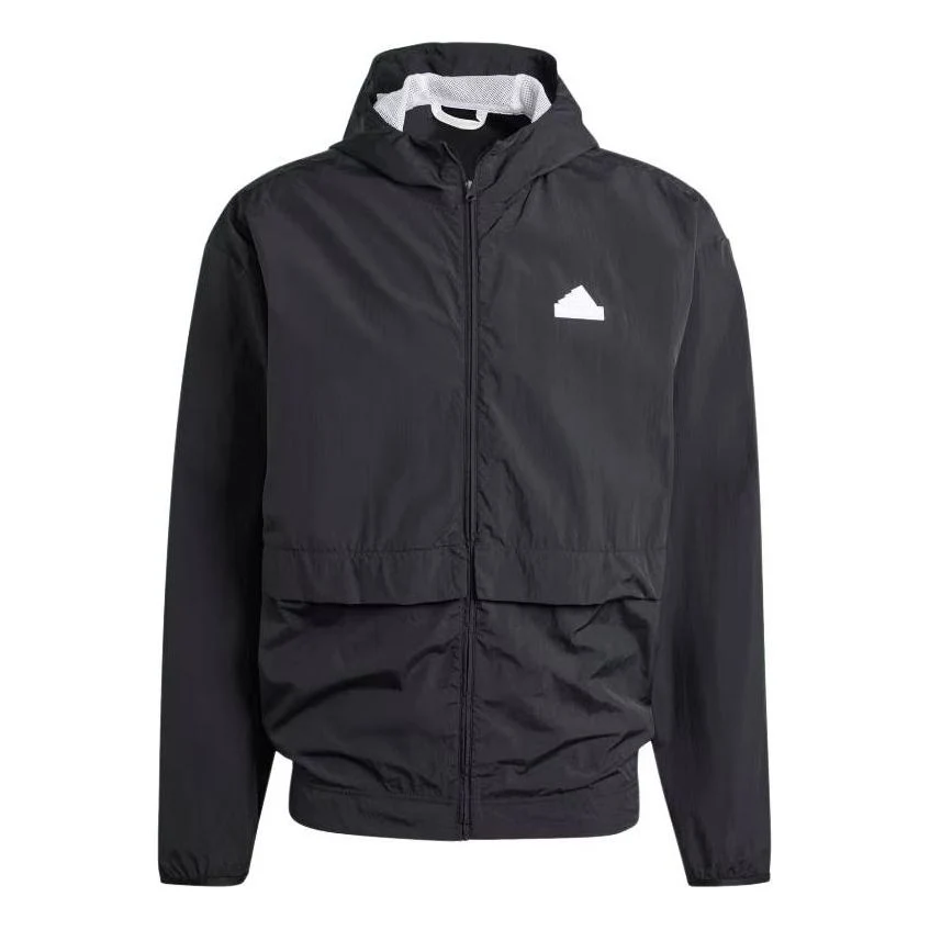 adidas City Escape Full-Zip Hoodie Asia Sizing 'Black' IR5192