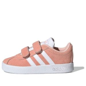 (TD) adidas VL Court 2.0 'Pink Blue' EE6905