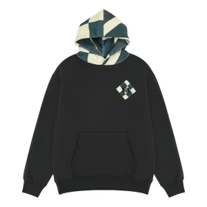 Vans x Rokit Durham Pullover Hoodie 'Black Grey' VN0005X86RJ