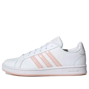 (WMNS) adidas Grand Court Base 'White Vapour Pink' GV7163