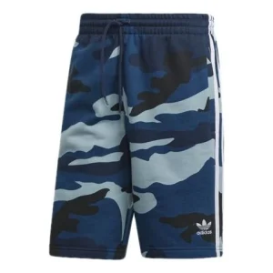 adidas MENS Originals Camo Shorts Blue/Camouflage DV2046