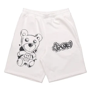 Drew House Theodore Sketch Sweat Short 'Off White' DR-SS21-81