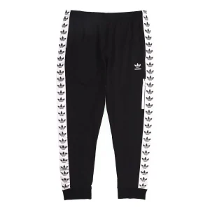 adidas originals Casual Sports ribbed Long Pants Black DX4234