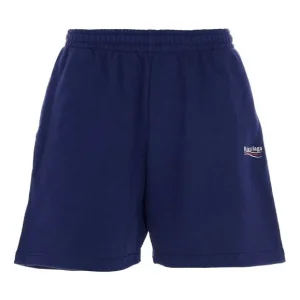 Balenciaga Political Campaign Short 'Blue' 641608TIV531195