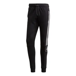 adidas M 3S Tape Pants Running Gym Casual Sports Long Pants Black GK4789