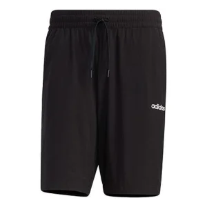 adidas neo Logo Printing Stripe Casual Sports Shorts Black GP4912
