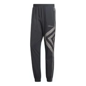 adidas originals Printing Sports Pants Black GL6150