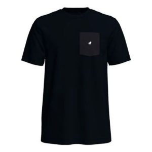 Nike SB Skateboard animal Embroidered Short Sleeve Black CU0313-010