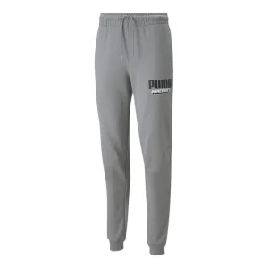 PUMA x MINECRAFT Sweatpants 'Grey' 534377-76