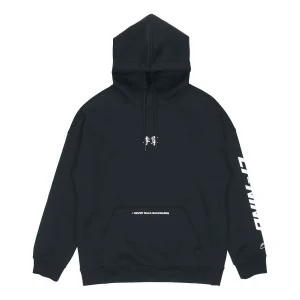 Li-Ning I Never Walk Backwards Graphic Hoodie 'Black' AWDR857-4