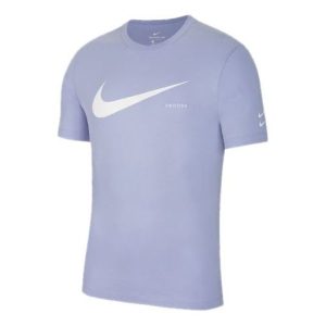 Nike Sportswear Swoosh Sports Short Sleeve Purple Light purple DJ2790-571