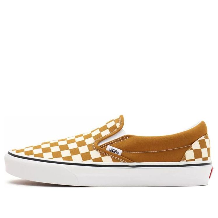 Vans Classic Slip-On 'Checkerboard - Golden Brown' VN0A33TB9HN