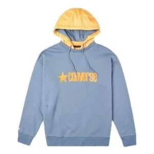 Converse Removable Hooded Sweatshirt Asia Sizing 'Lakeside Blue' 10019968-A06