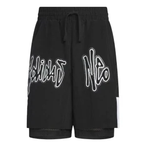 adidas Neo Basketball Shorts 'Black' IA6794