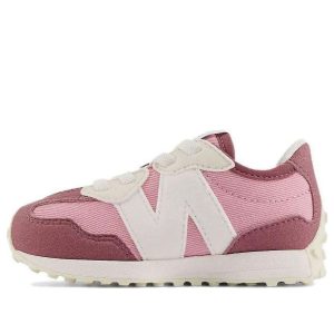 (TD) New Balance 327 Bungee Lace 'Washed Burgundy Hazy Rose' IH327DK