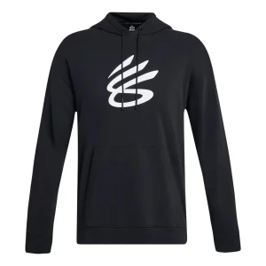 Under Armour Curry Splash Hoodie 'Black White' 1380839-001