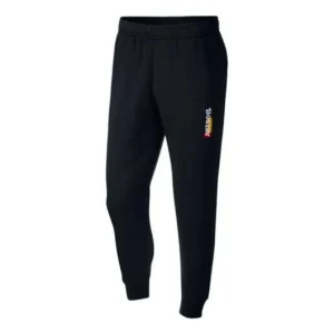 Nike Sportswear Just Do It Fleece Sweatpants 'Black' CU4062-010