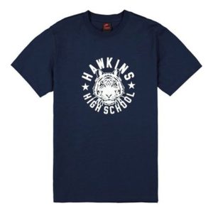 Nike x Stranger Things Tee Crossover Short Sleeve US Edition Navy Blue CK2342-419