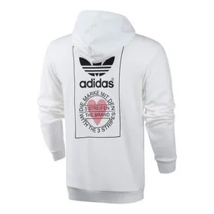 adidas originals Valentine's Day Series Back Printing Logo White GK7163