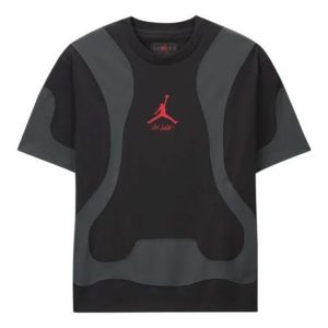 Air Jordan x Off-White 2020 T-Shirt 'Black Red' CV0654-010
