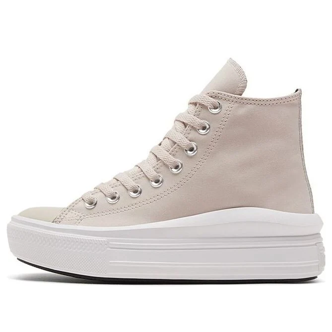 (WMNS) Converse Chuck Taylor All Star High Move 'Diamond Metal - Silt Red' 569545C