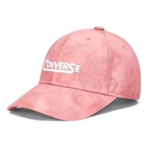 Converse Graphic Washed Baseball Cap 'Terracotta Pink' 10021433-A03