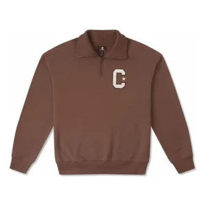 Converse Essential Sweatshirt Asia Sizing 'Brown' 10026553-A02