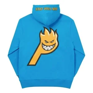 PALACE Spitfire Live To Bun Hood Pattern Printing Unisex Blue P19HD014
