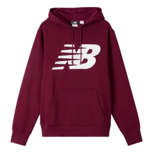 New Balance Big logo Printed Sweatshirt Asia Sizing 'Burgundy' MT83982SDR