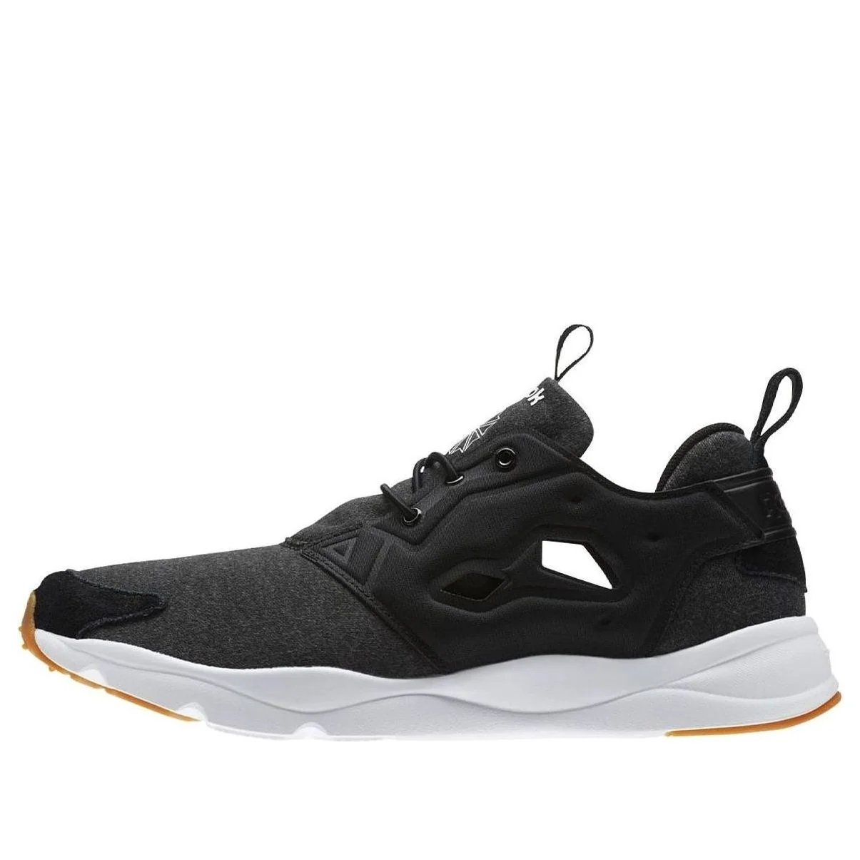 Reebok Unisex Furylite Heather Sneakers Black CM9949