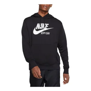 Nike Sportswear Club Fleece New York Hoodie 'Black' CQ7205-010