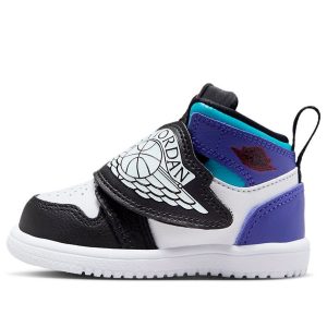 (TD) Jordan Air Jordan 1 Sky 'Black White Blue' BQ7196-154