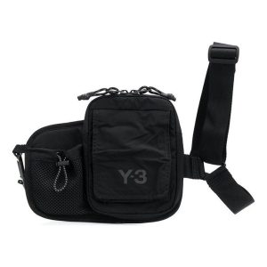 adidas Y-3 CH3 Cord Bumbag 'Black' GK2109