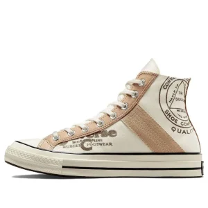 Converse Chuck 70 Leather Overlay Hi 'Egret Champagne Tan' A07122C