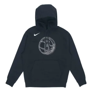 Nike NBA Player Brooklyn Nets Casual Sports Printing Black DN4985-010