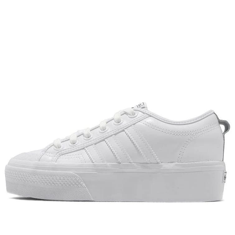 (WMNS) adidas Nizza Platform 'Cloud White' FW0265