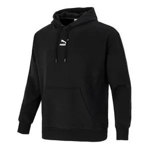PUMA Logo Printing Knit Sports Black 533114-01