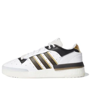 (WMNS) adidas Rivalry Rm Low 'White Brown Black' EF6443