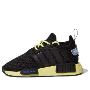 (TD) adidas NMD_R1 Infant 'Black Pulse Yellow' GW6020