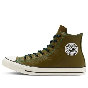 Converse Chuck Taylor All Star Tumbled Leather 'Green White' 165957C