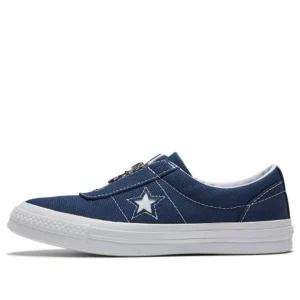 (WMNS) Converse One Star Navy Blue Zipper 564207C