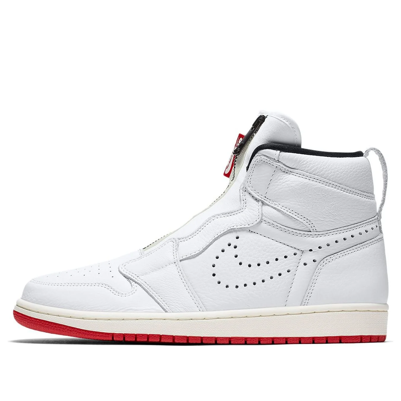 Air Jordan 1 Retro High Zip 'White University Red' AR4833-100