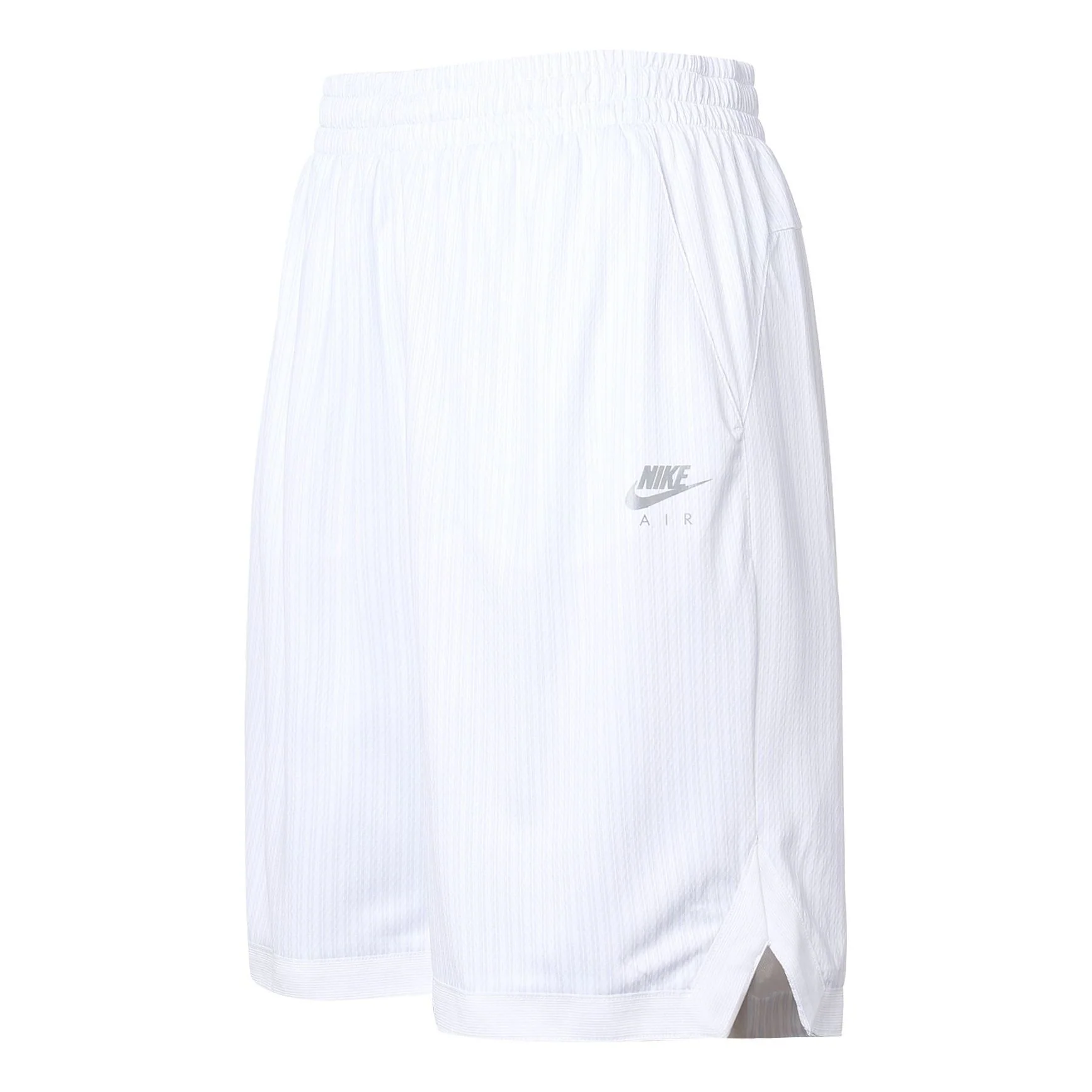 Nike Air x Kim Jones Crossover Reflective Logo Stripe Sports Shorts US Edition Couple Style White DH6588-100