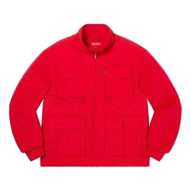 Supreme FW19 Week 10 Upland Fleece Jacket 'Red' SUP-FW19-943