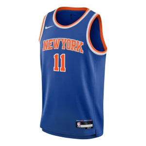 (GS) Nike Dri-FIT NBA Jalen Brunson New York Knicks 2024/25 Icon Edition Swingman Jersey 'Rush Blue' 9Z2B7BX2P-BRU