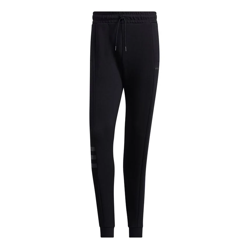 adidas neo M Cs Dk Tp Casual Sports Bundle Feet Long Pants Black GP5705
