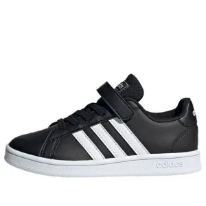 (PS) adidas neo Grand Court 'Black White' EF0108